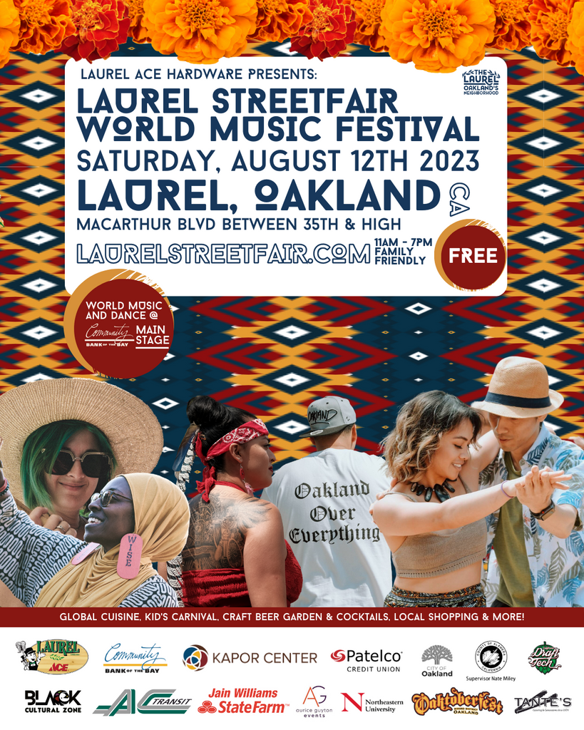 Laurel Street Fair World Music Festival, Oakland, CA 8/12